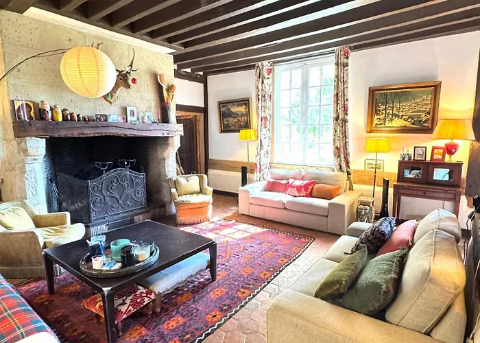 Villa Le Manoir Familial Du Quesnot - Patrimoine - Elegant - Calme Lessard-et-le-Chene